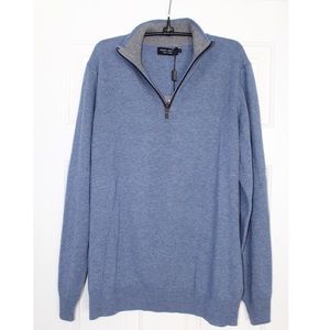 NWT Quarter Zip Sweater